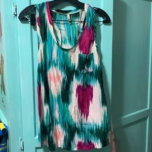 Joie racerback 100% silk top